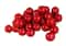 60ct Shiny Red Hot Shatterproof Ball Ornaments